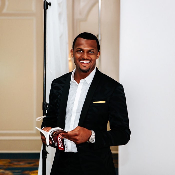 Former Clemson quarterback Deshaun Watson will release his first book on Sept. 8.